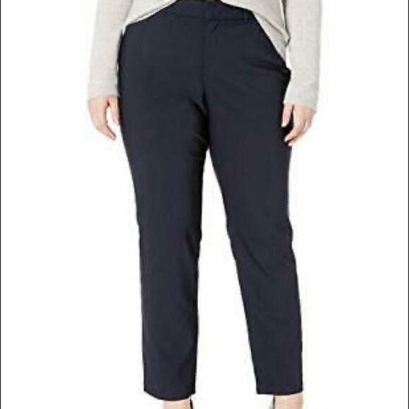 𝅺GLORIA VANDERBILT Women’s Trouser Dress Pants Black Size 10 Work Professional - Picture 1 of 15